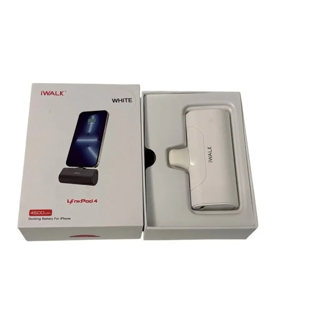 iWALK LinkPod 4 Portable Charger, 4500mAh Pocket Size Charging Power Bank (NEW)